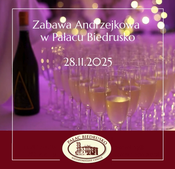 Zabawa Andrzejkowa w Pałacu Biedrusko - 28.11.2025